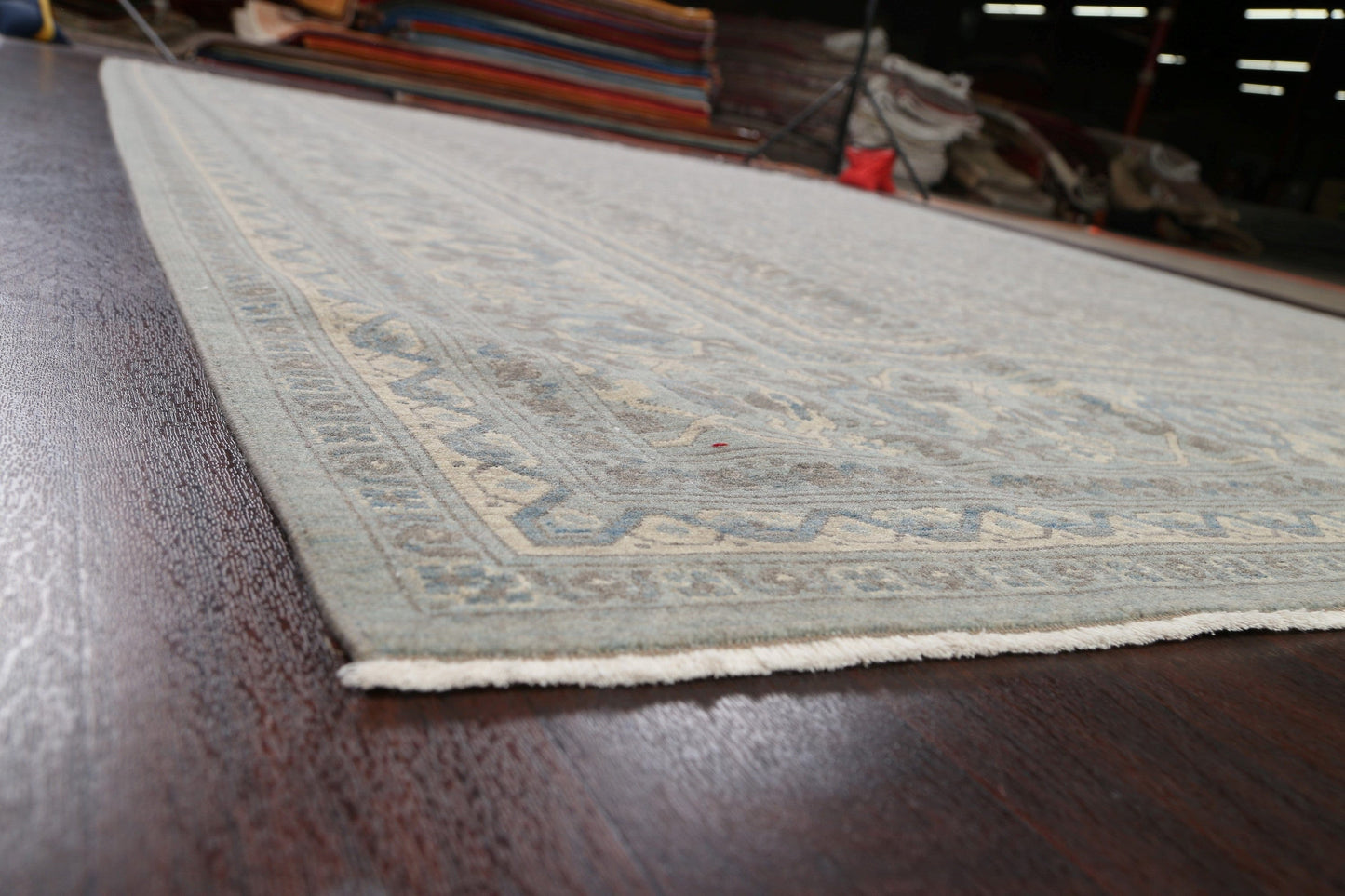 Silver Washed Ziegler Turkish Area Rug 10x13