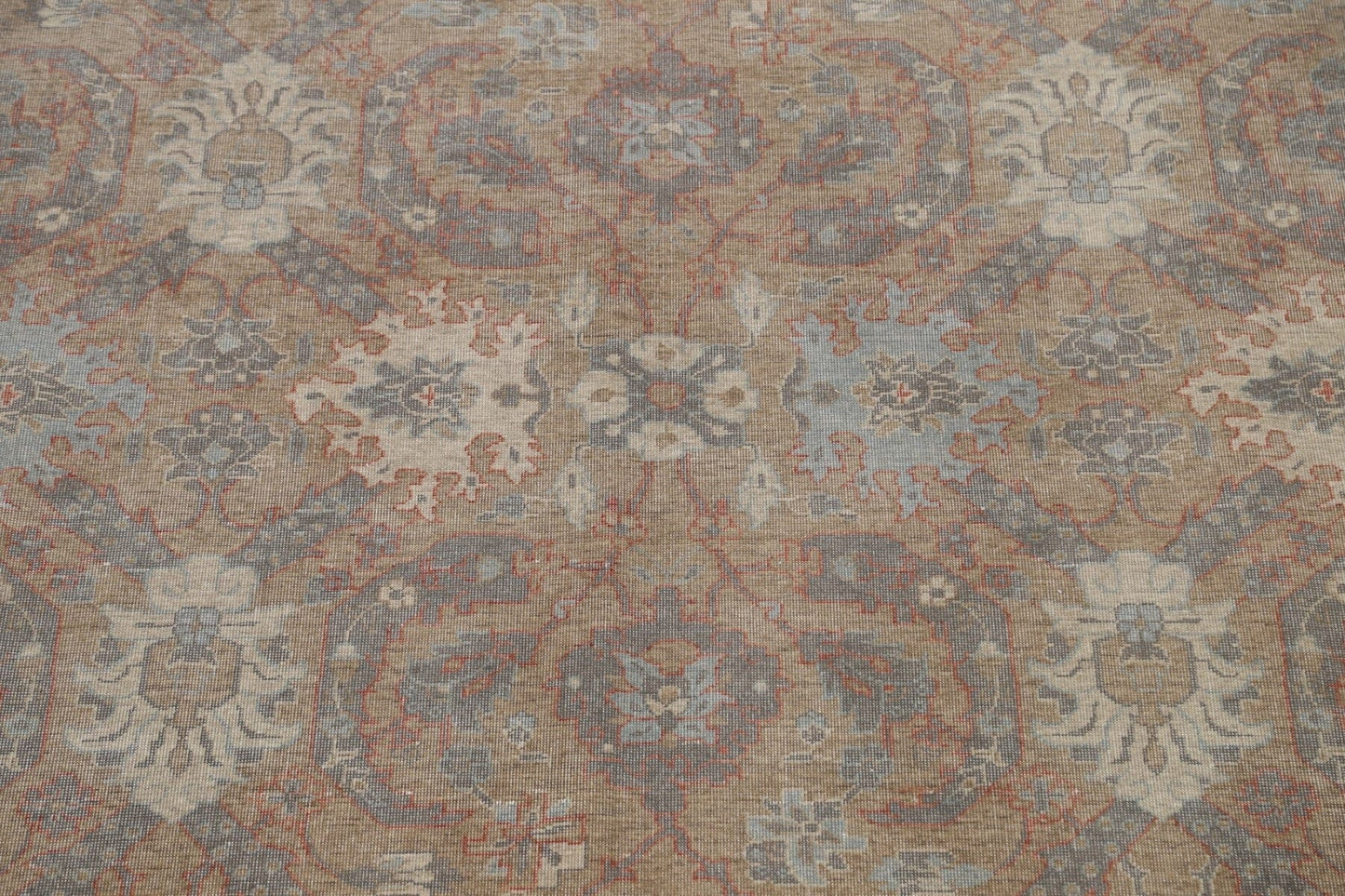 Silver Washed Ziegler Turkish Area Rug 9x12