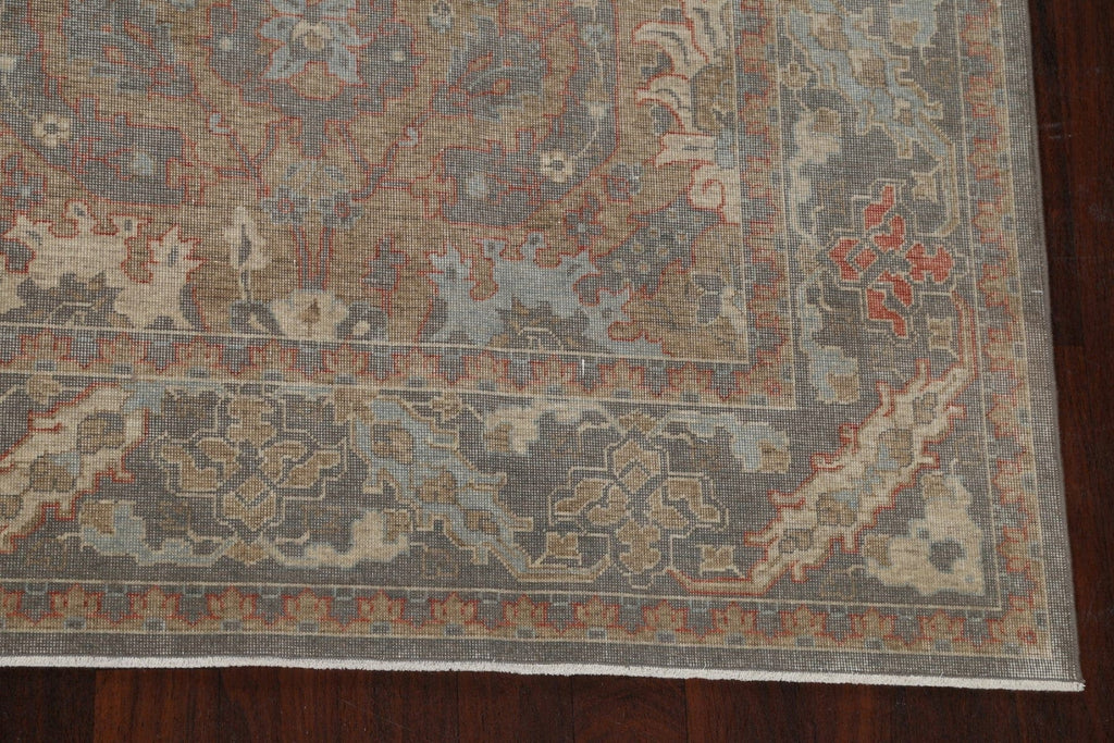 Silver Washed Ziegler Turkish Area Rug 9x12