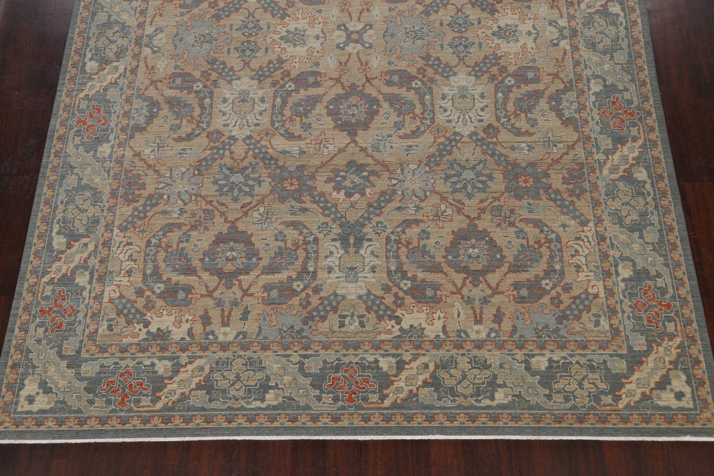 Silver Washed Ziegler Turkish Area Rug 9x12