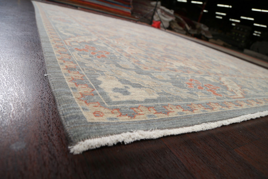 Silver Washed Ziegler Turkish Area Rug 9x12