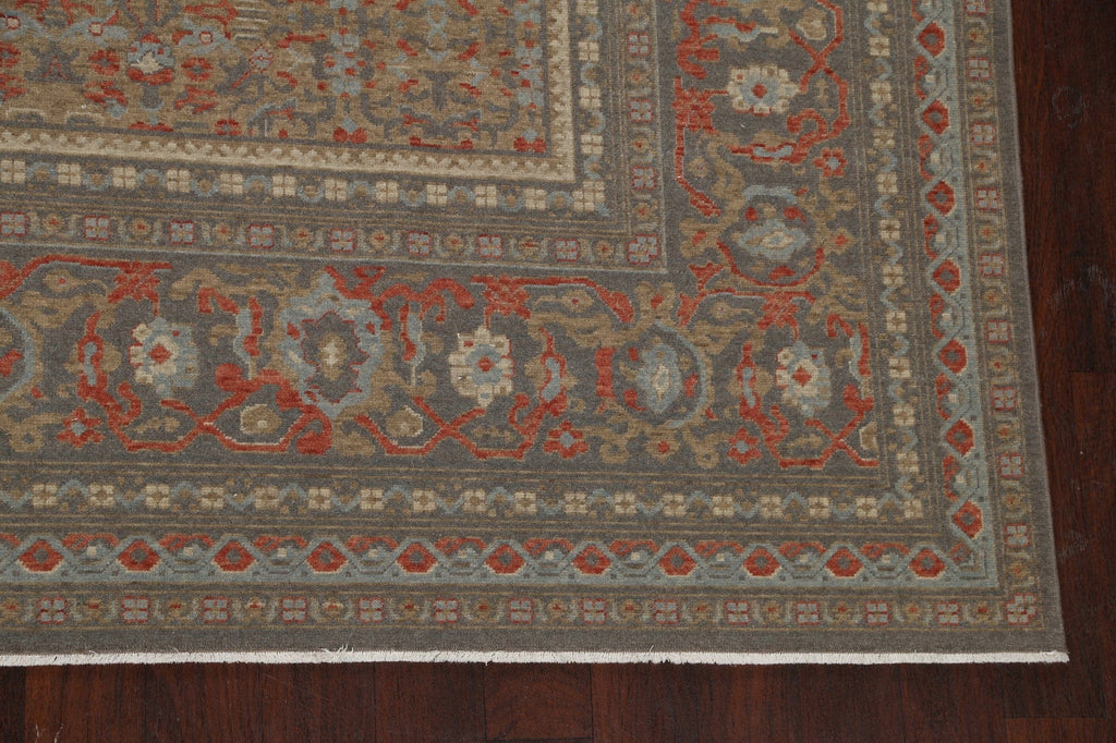 Silver Washed Ziegler Turkish Area Rug 10x13