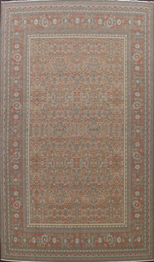 Silver Washed Ziegler Turkish Area Rug 10x13