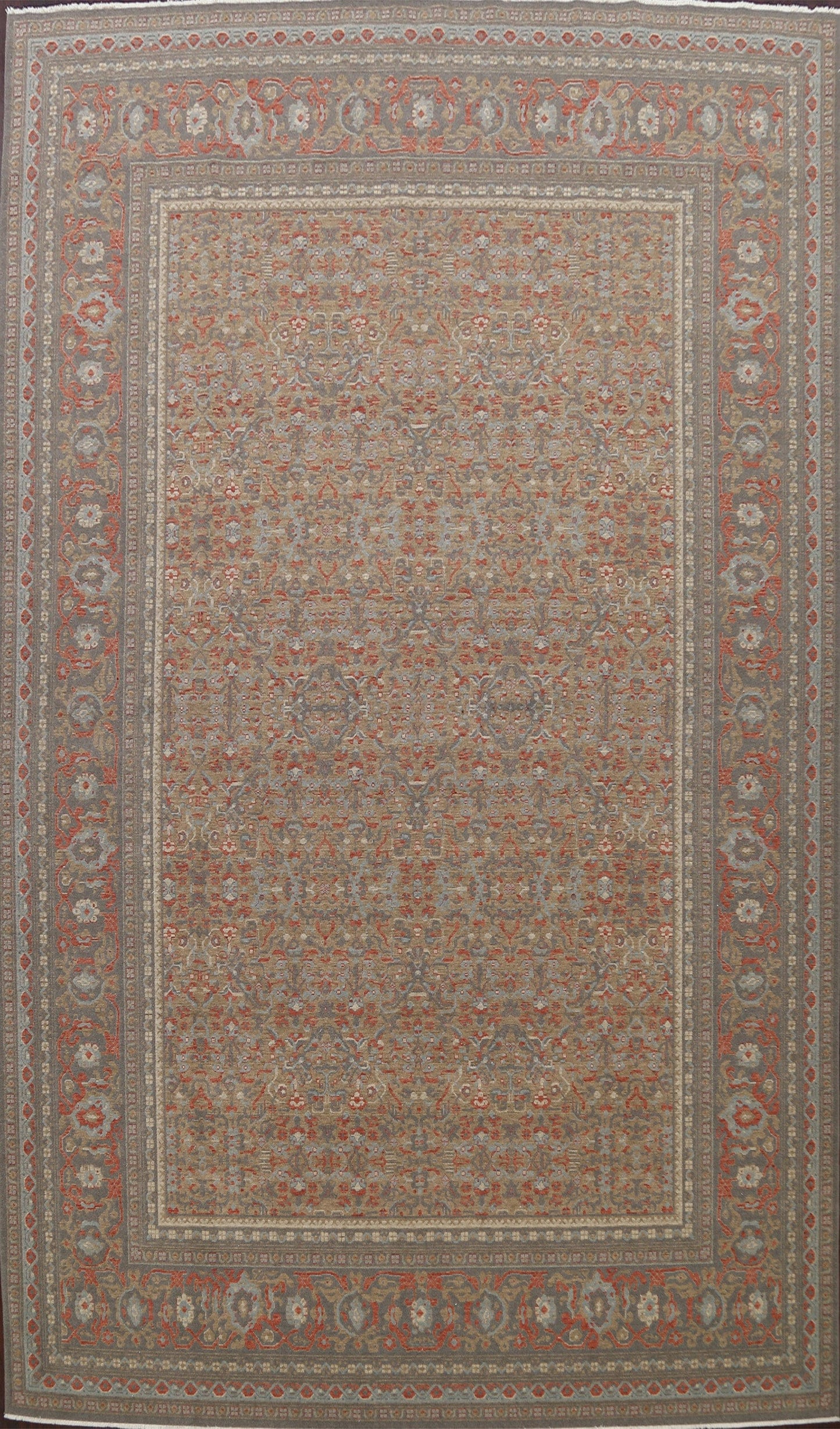 Silver Washed Ziegler Turkish Area Rug 10x13