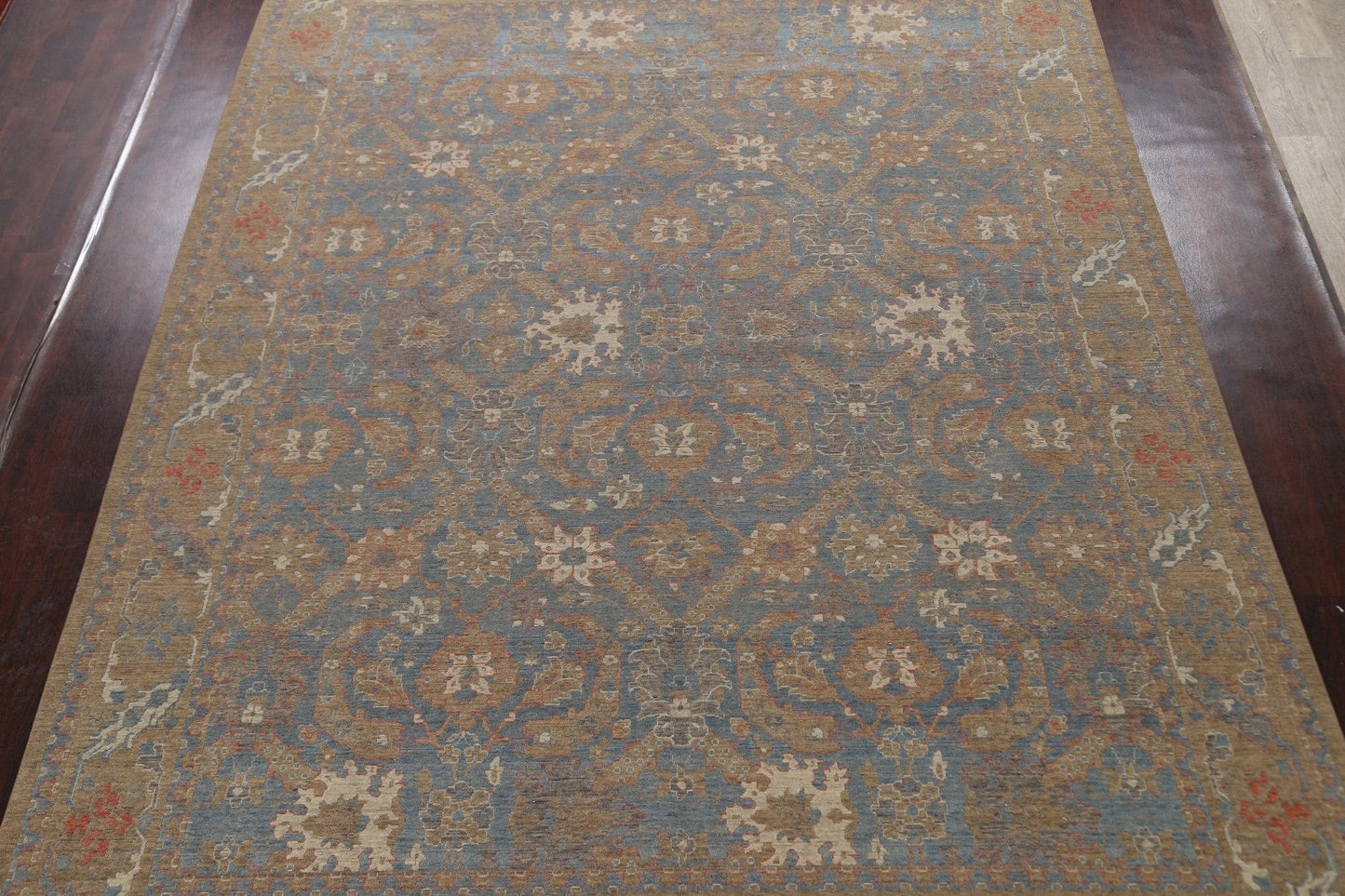 Silver Washed Ziegler Turkish Area Rug 10x13