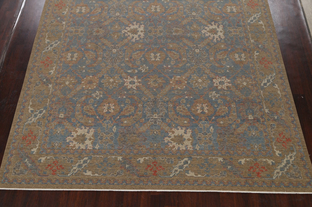 Silver Washed Ziegler Turkish Area Rug 10x13