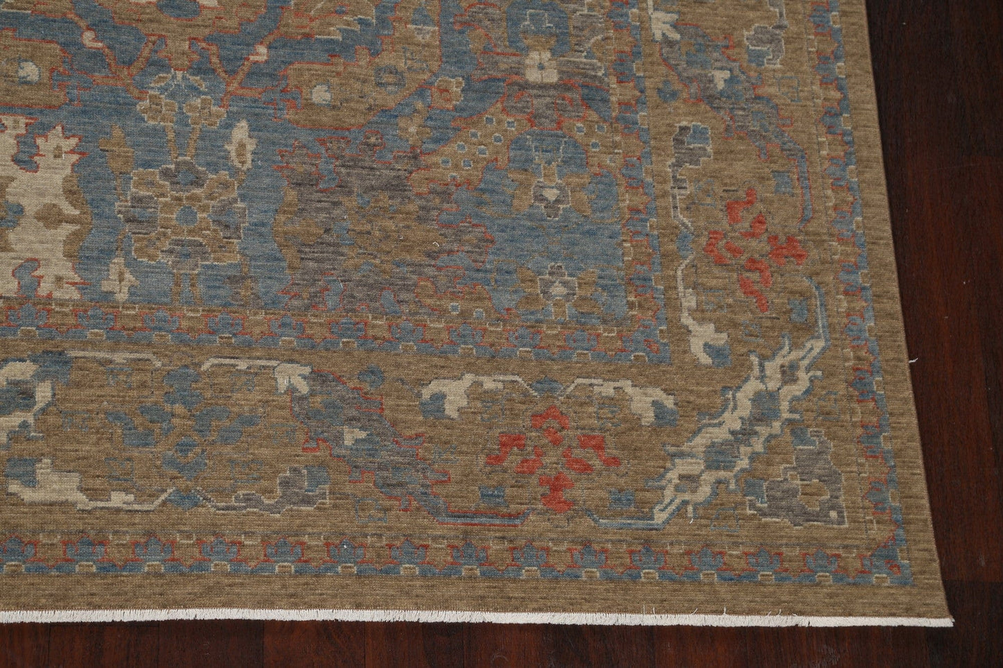 Silver Washed Ziegler Turkish Area Rug 10x13