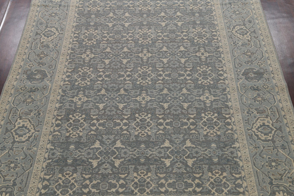 Silver Washed Ziegler Turkish Area Rug 10x13