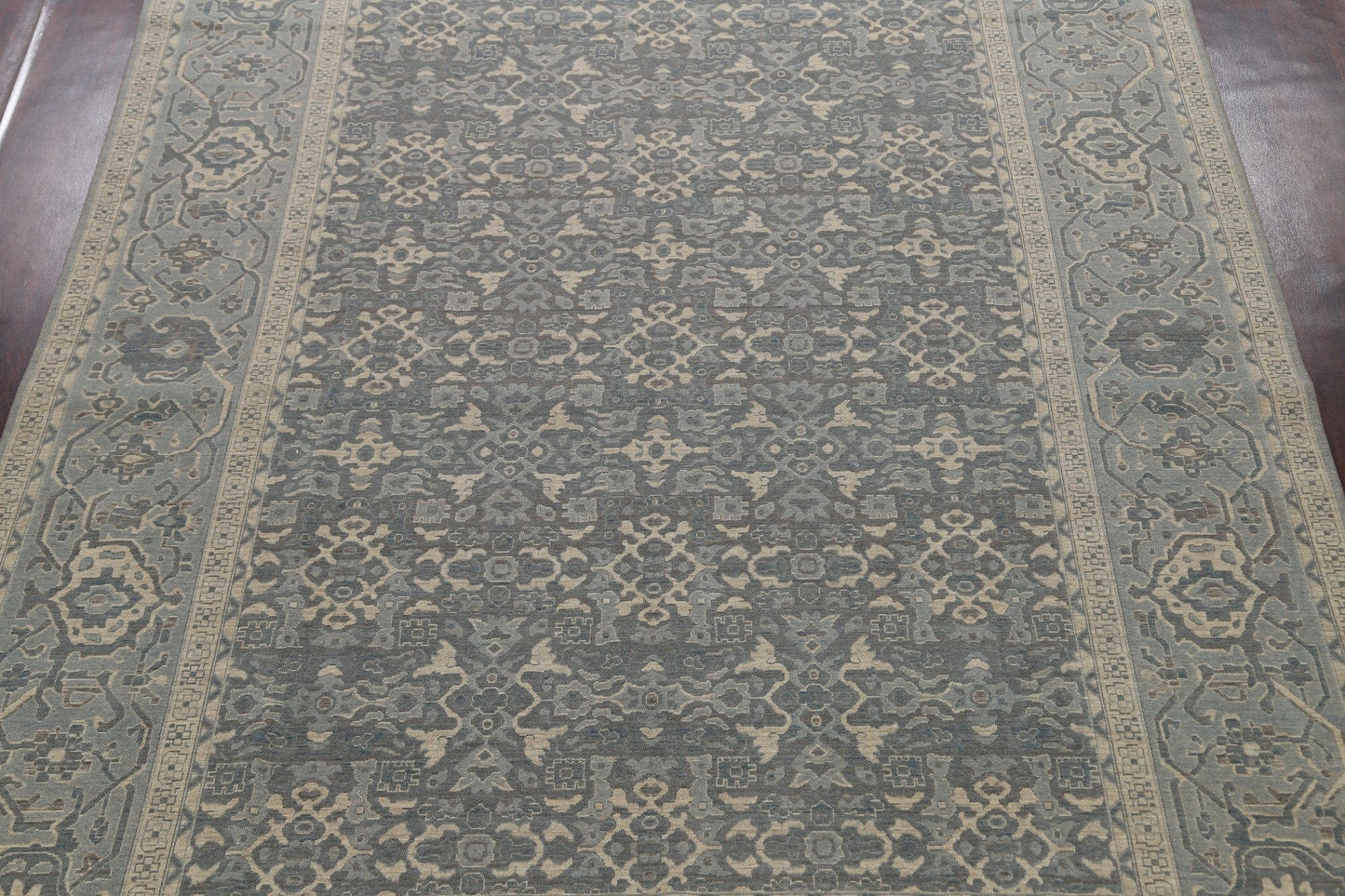 Silver Washed Ziegler Turkish Area Rug 10x13