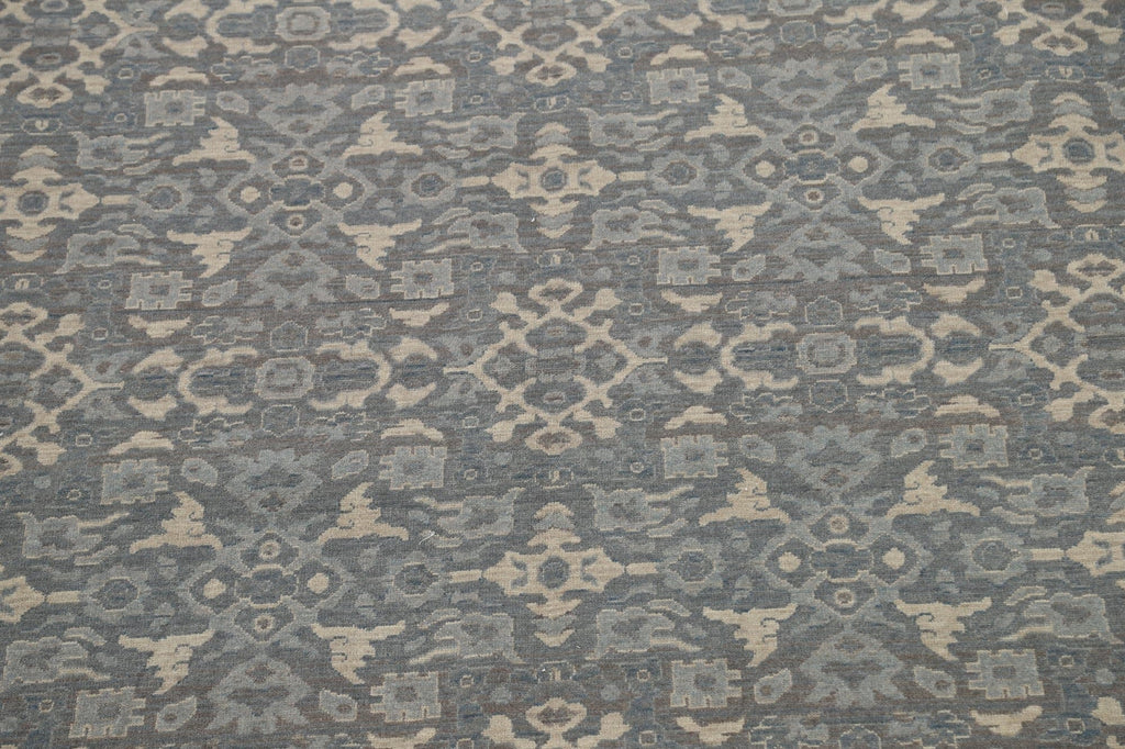 Silver Washed Ziegler Turkish Area Rug 10x13