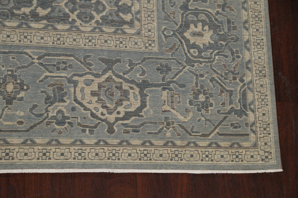 Silver Washed Ziegler Turkish Area Rug 10x13