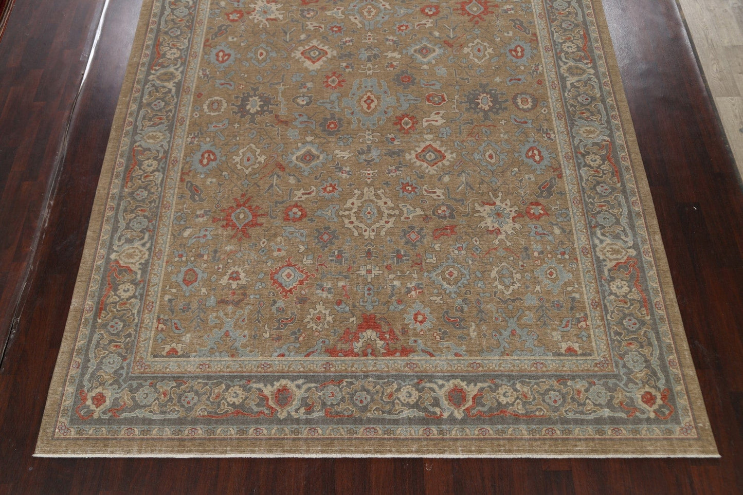 Silver Washed Ziegler Turkish Area Rug 10x13