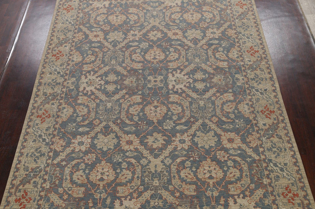 Silver Washed Ziegler Turkish Area Rug 9x12