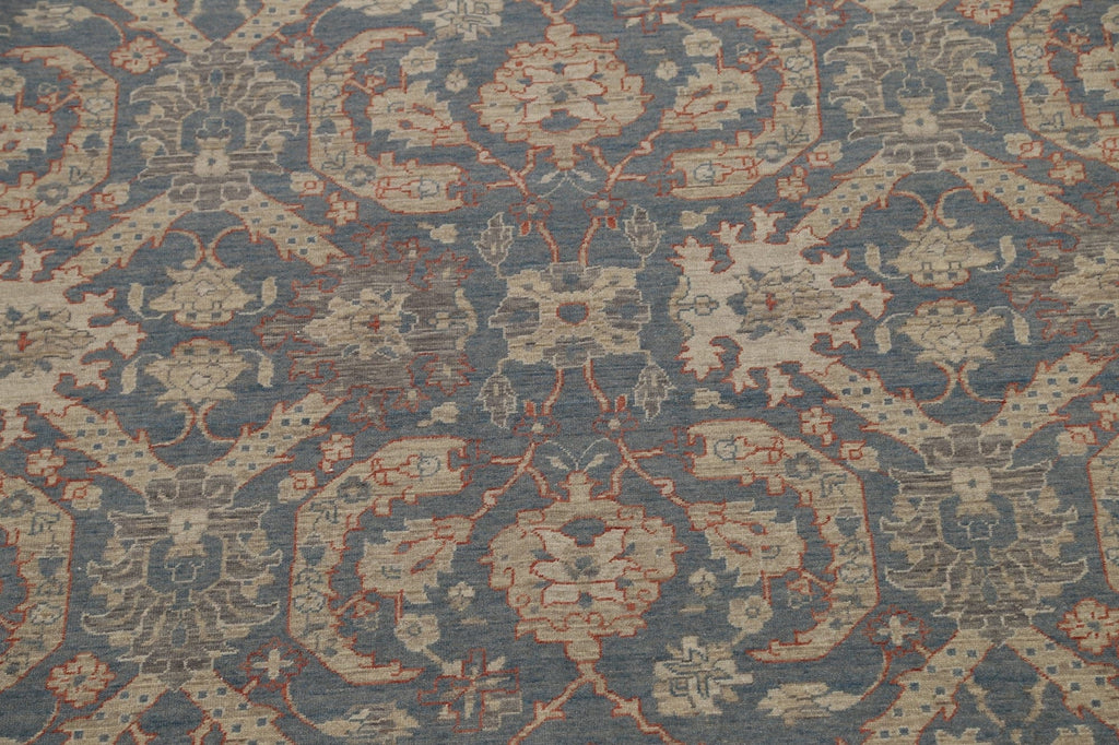 Silver Washed Ziegler Turkish Area Rug 9x12