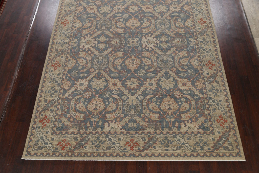 Silver Washed Ziegler Turkish Area Rug 9x12