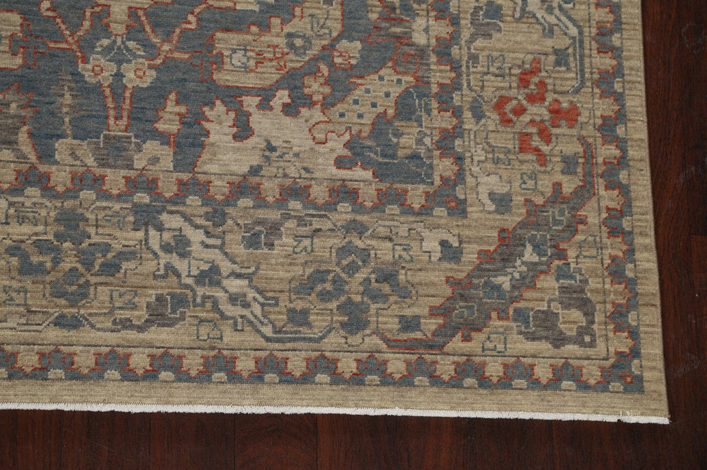 Silver Washed Ziegler Turkish Area Rug 9x12