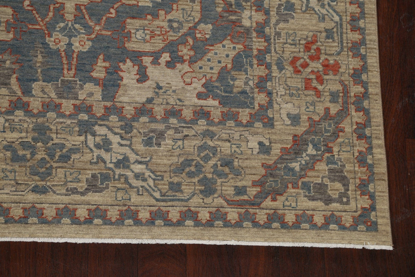 Silver Washed Ziegler Turkish Area Rug 9x12