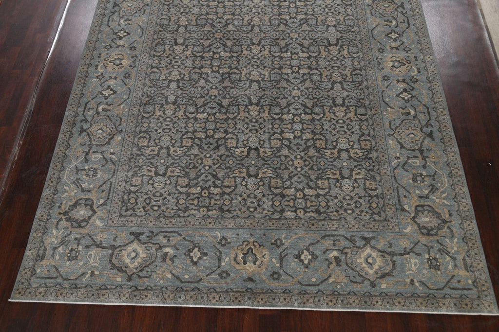 Silver Washed Ziegler Turkish Area Rug 10x13