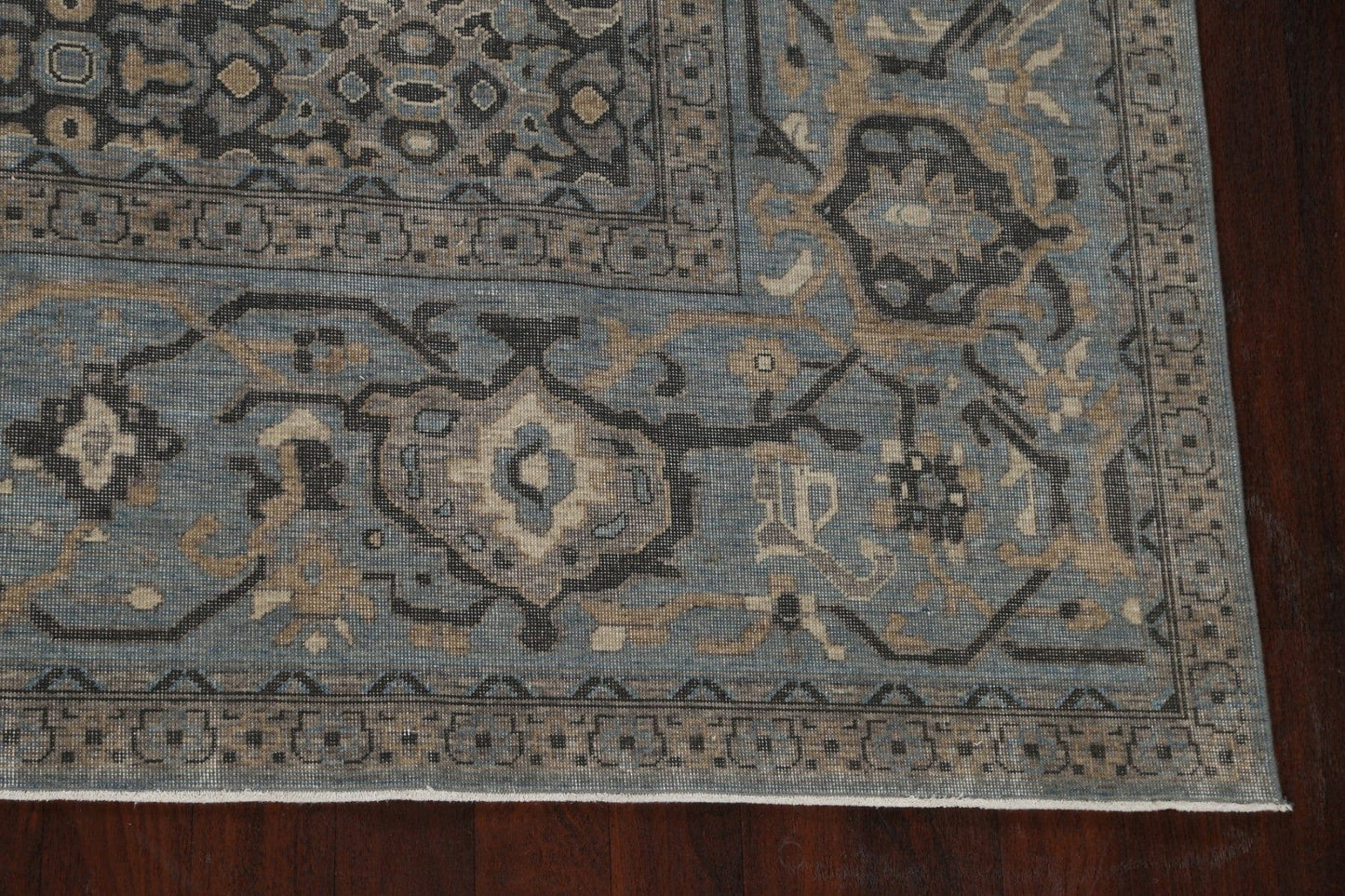 Silver Washed Ziegler Turkish Area Rug 10x13