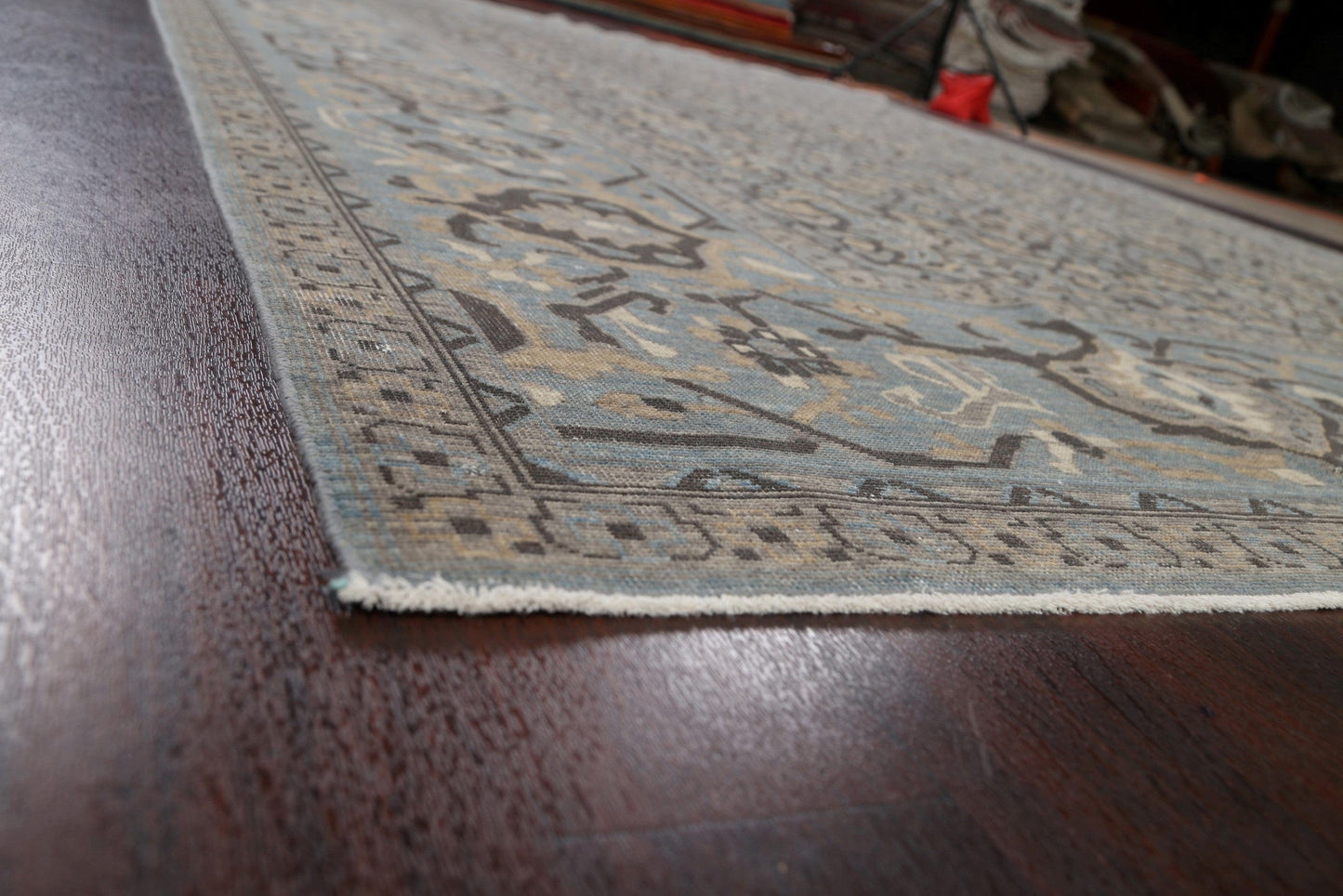 Silver Washed Ziegler Turkish Area Rug 10x13