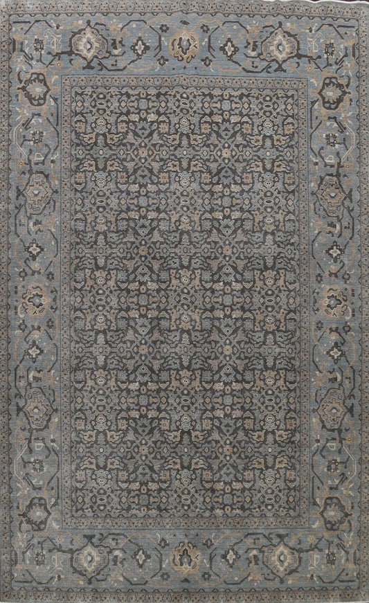 Silver Washed Ziegler Turkish Area Rug 10x13