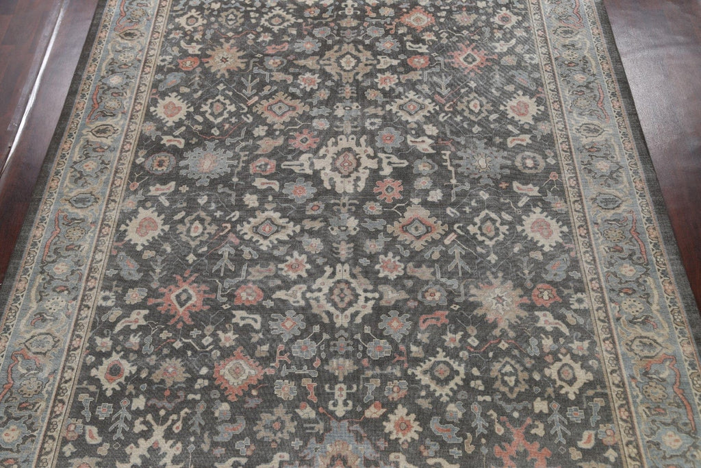 Silver Washed Ziegler Turkish Area Rug 10x13