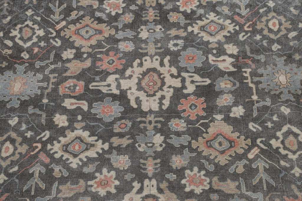 Silver Washed Ziegler Turkish Area Rug 10x13