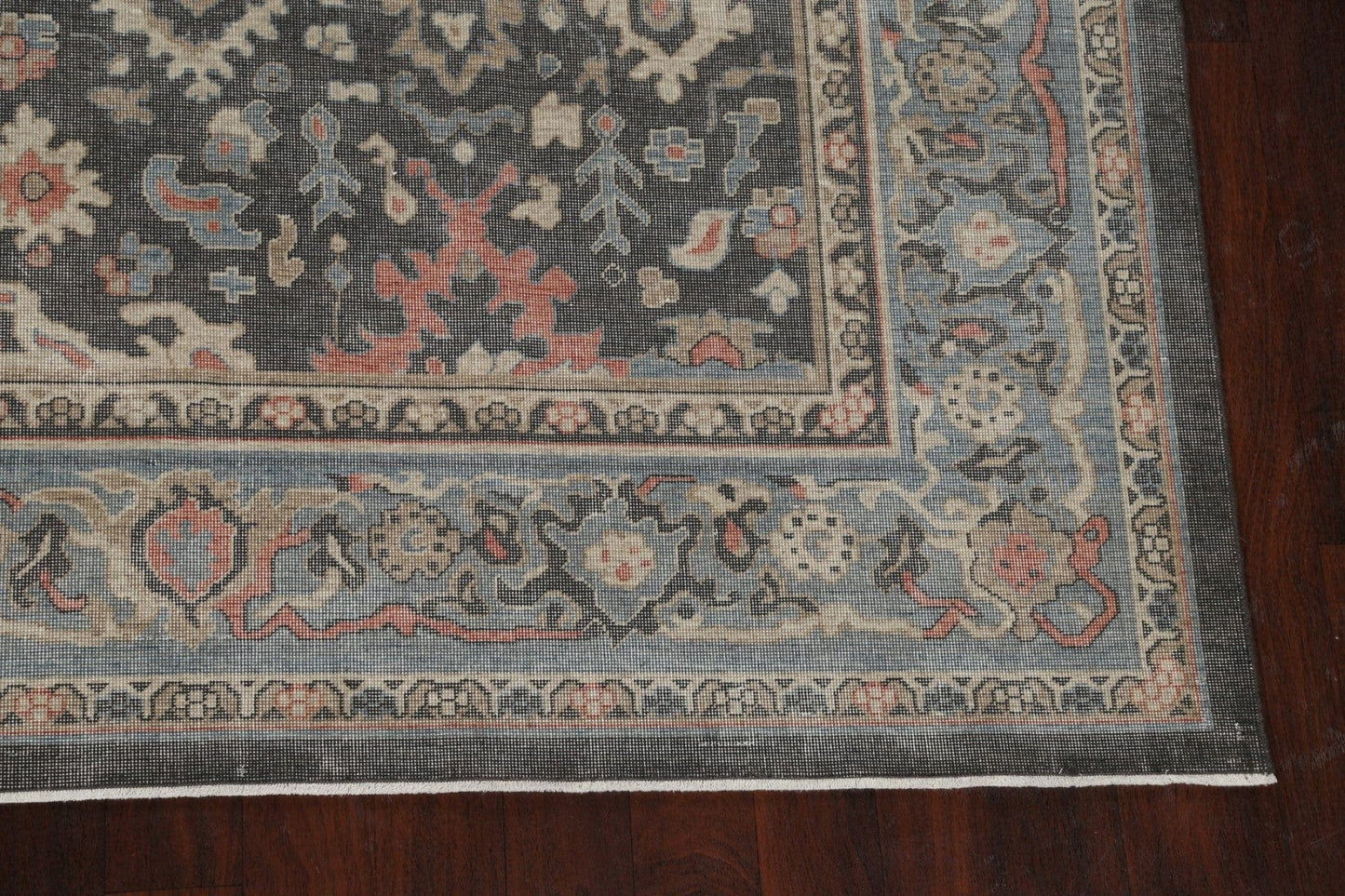 Silver Washed Ziegler Turkish Area Rug 10x13