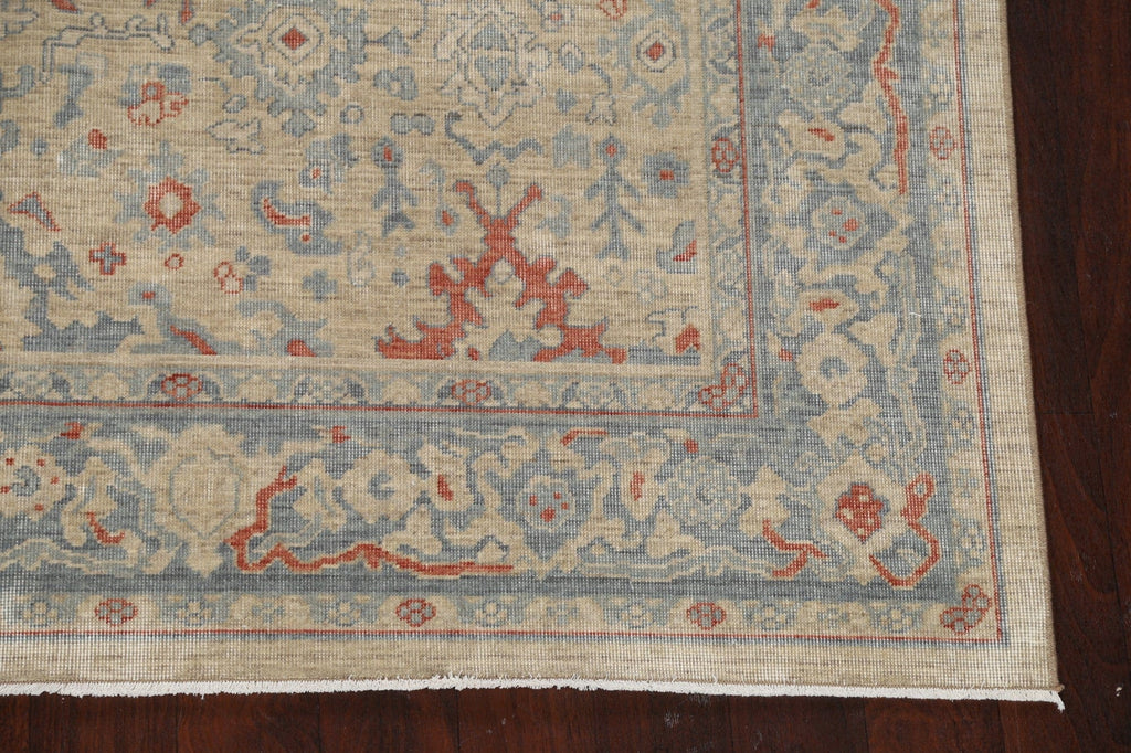 Silver Washed Ziegler Turkish Area Rug 7x10