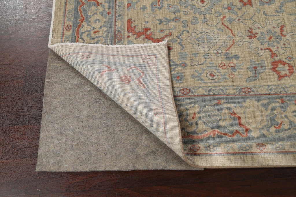 Silver Washed Ziegler Turkish Area Rug 7x10