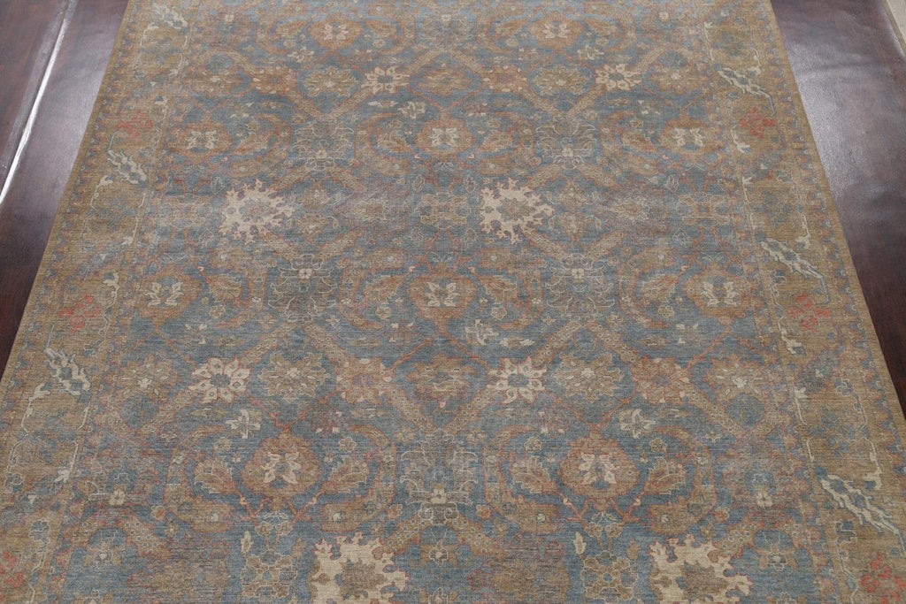 Silver Washed Ziegler Turkish Area Rug 10x13