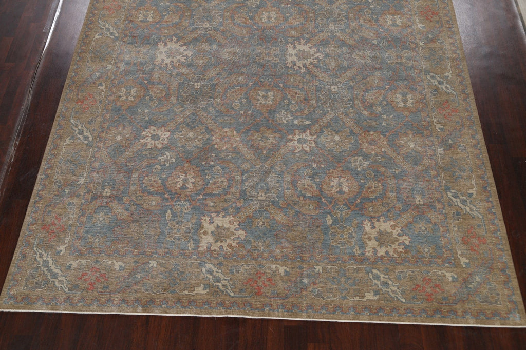 Silver Washed Ziegler Turkish Area Rug 10x13