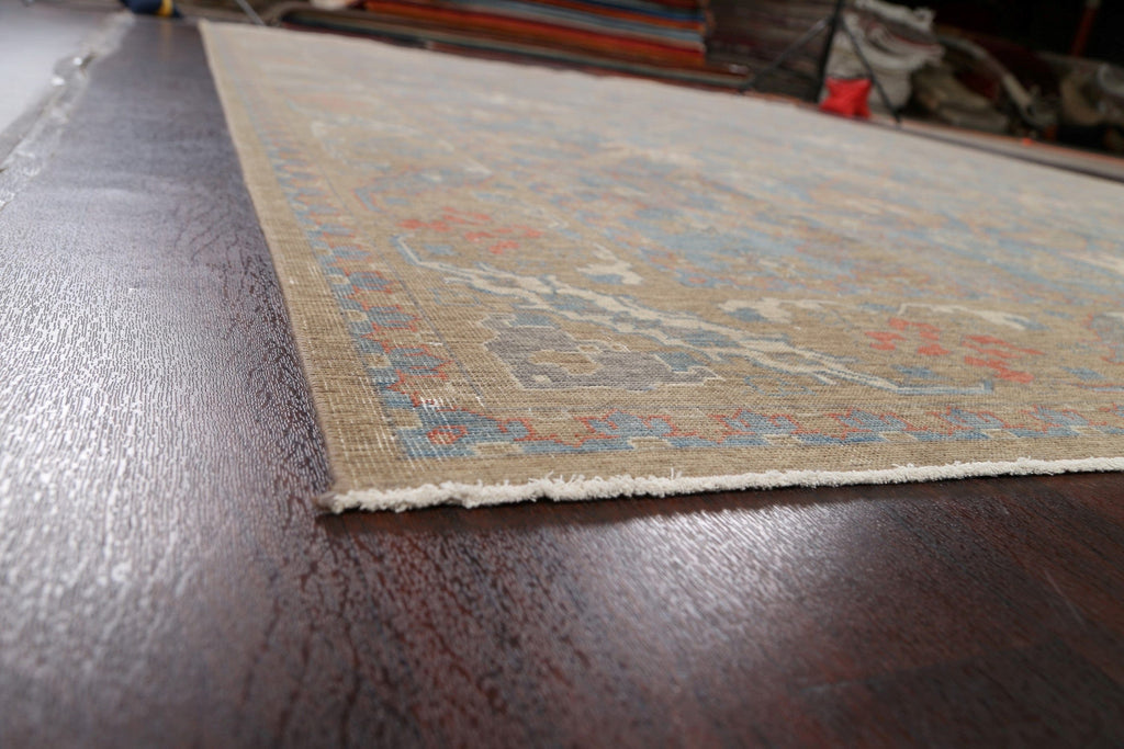 Silver Washed Ziegler Turkish Area Rug 10x13