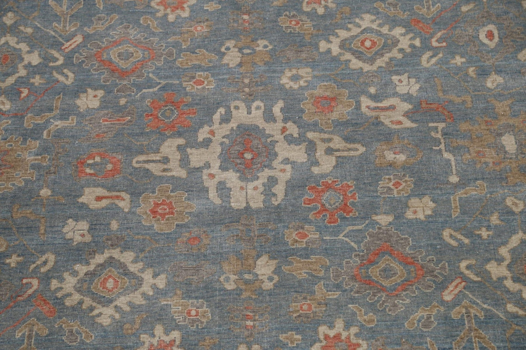 Silver Washed Ziegler Turkish Area Rug 10x13