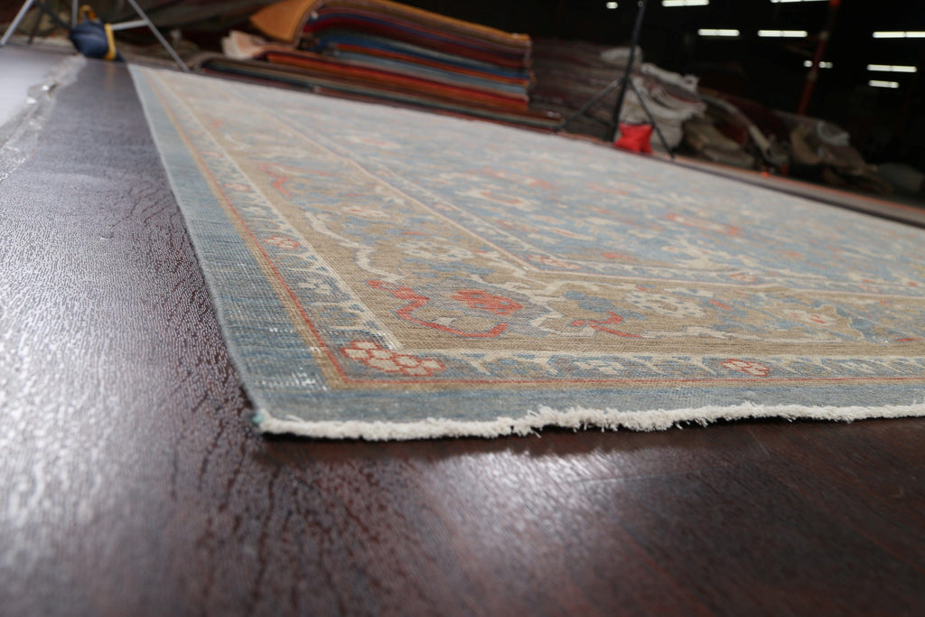 Silver Washed Ziegler Turkish Area Rug 10x13