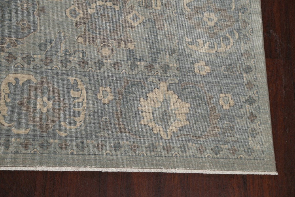 Silver Washed Ziegler Turkish Area Rug 10x13