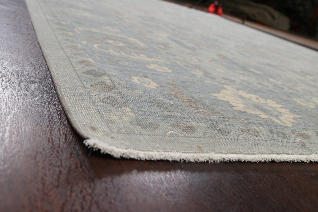 Silver Washed Ziegler Turkish Area Rug 10x13