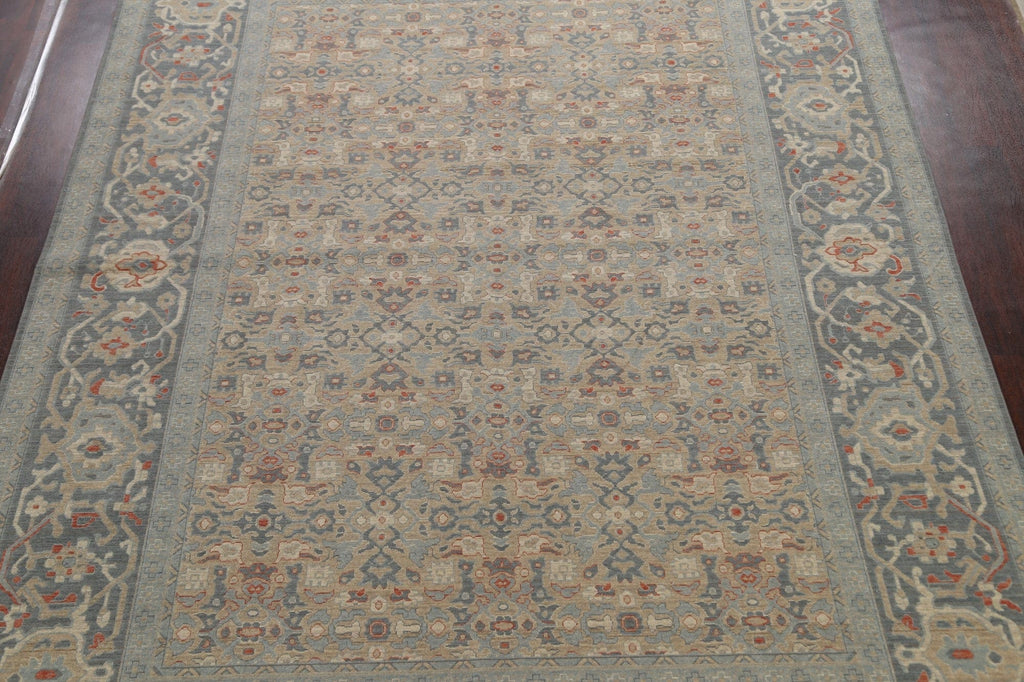 Silver Washed Ziegler Turkish Area Rug 10x13