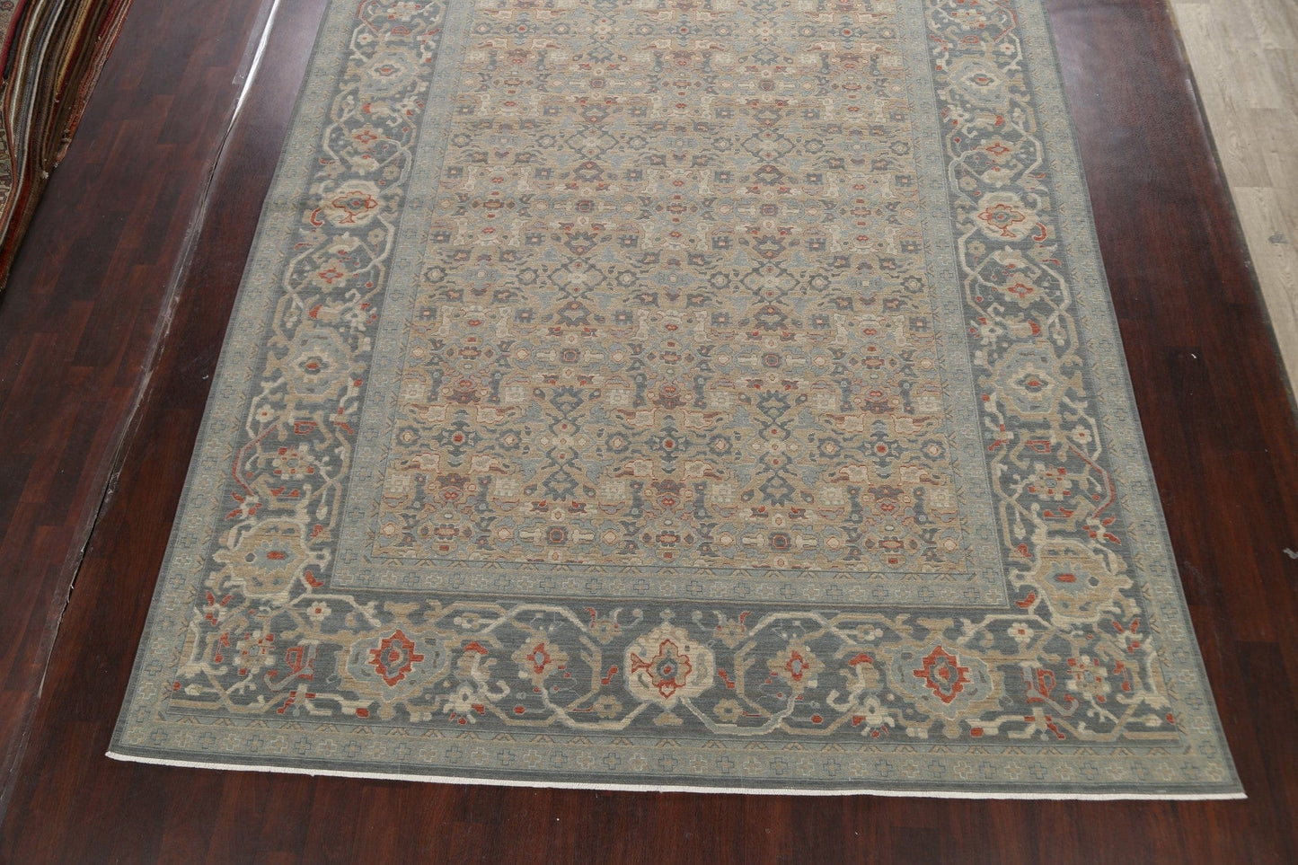 Silver Washed Ziegler Turkish Area Rug 10x13