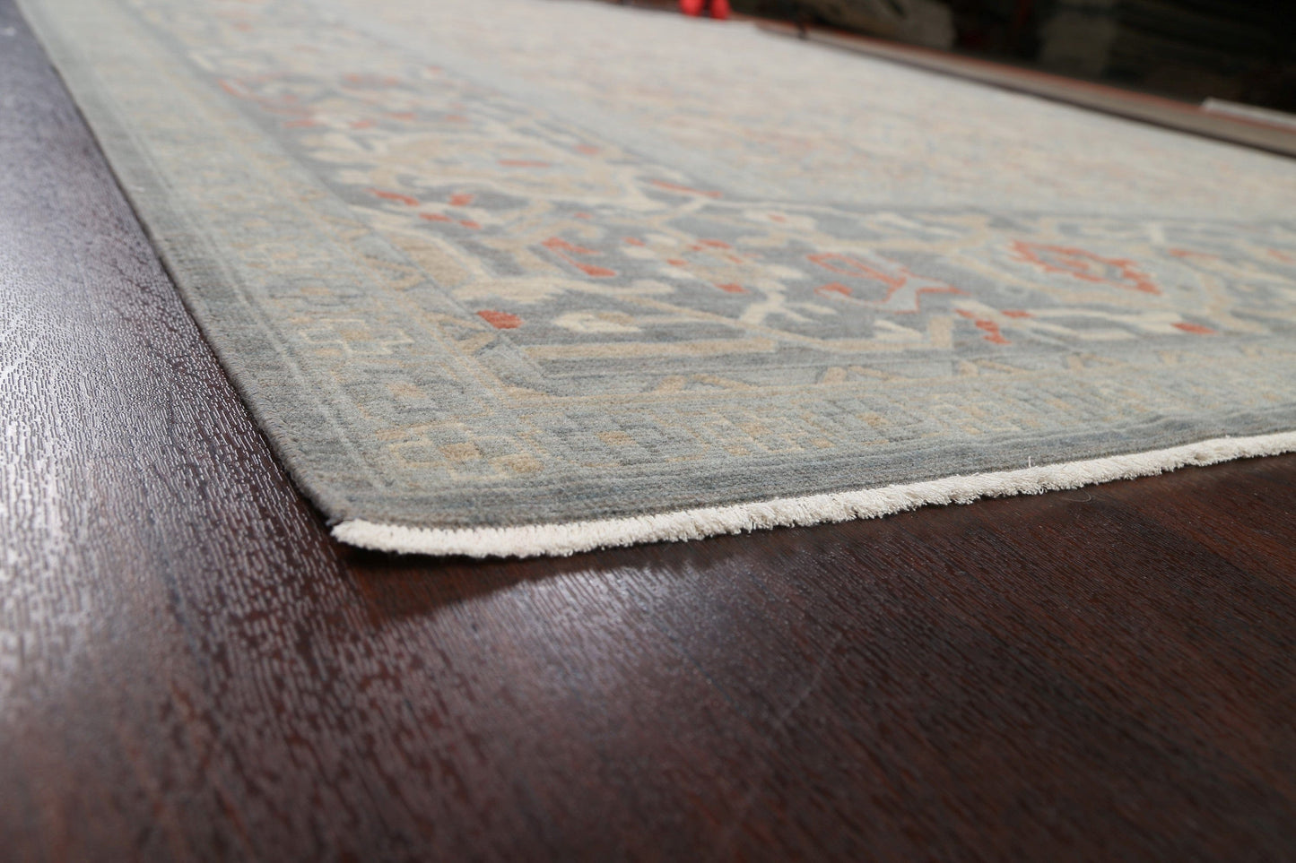 Silver Washed Ziegler Turkish Area Rug 10x13