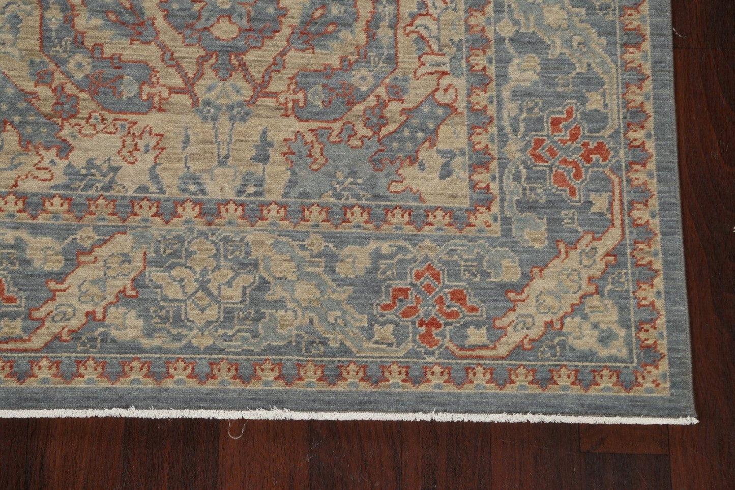 Silver Washed Ziegler Turkish Area Rug 7x10