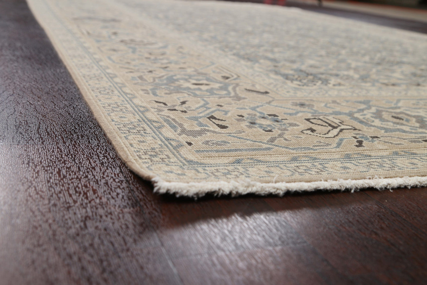 Silver Washed Ziegler Turkish Area Rug 7x10