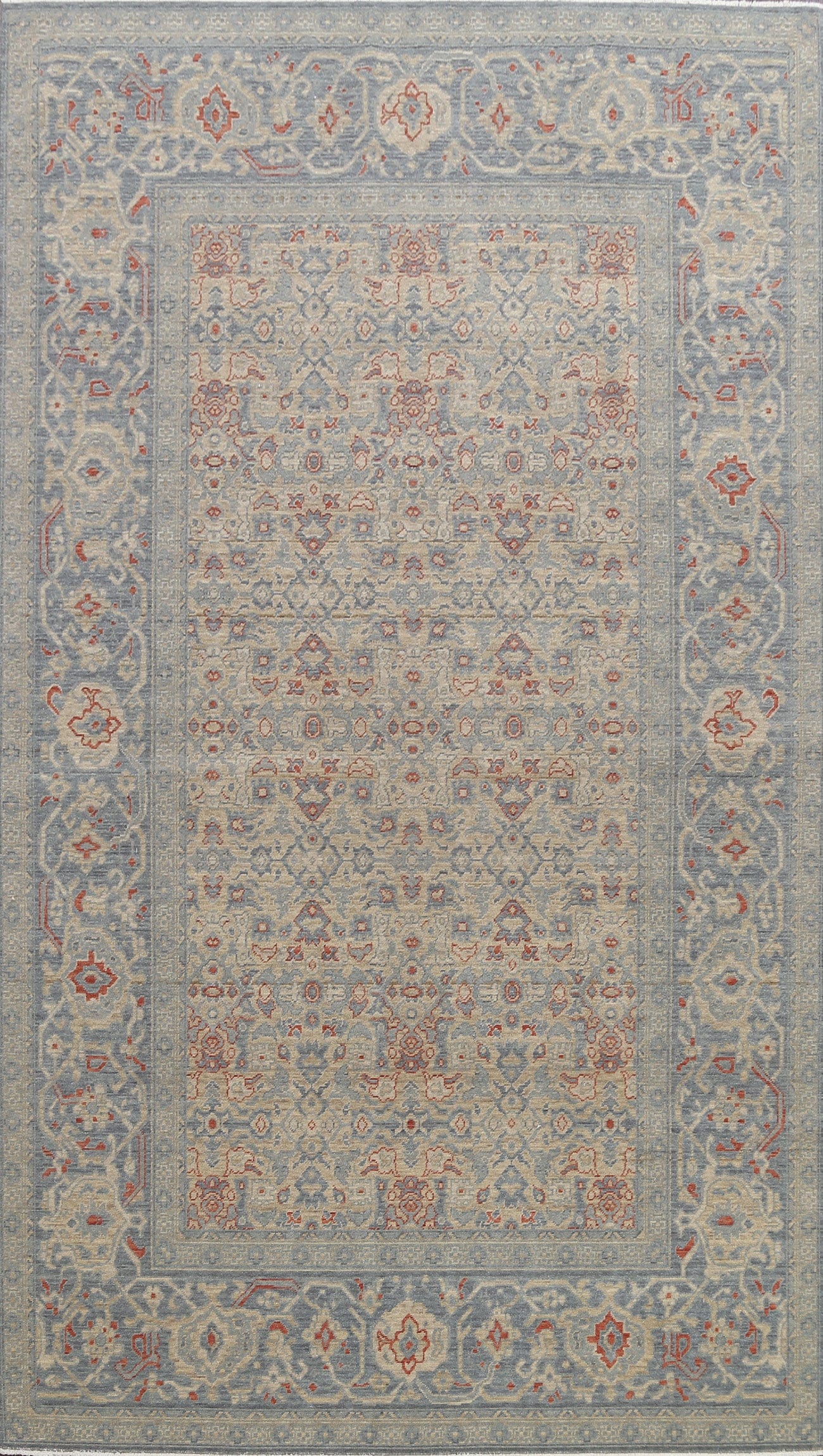 Geometric Ziegler Turkish Area Rug 7x10