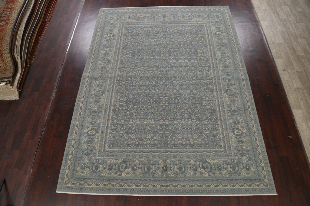 Silver Washed Ziegler Turkish Area Rug 9x12