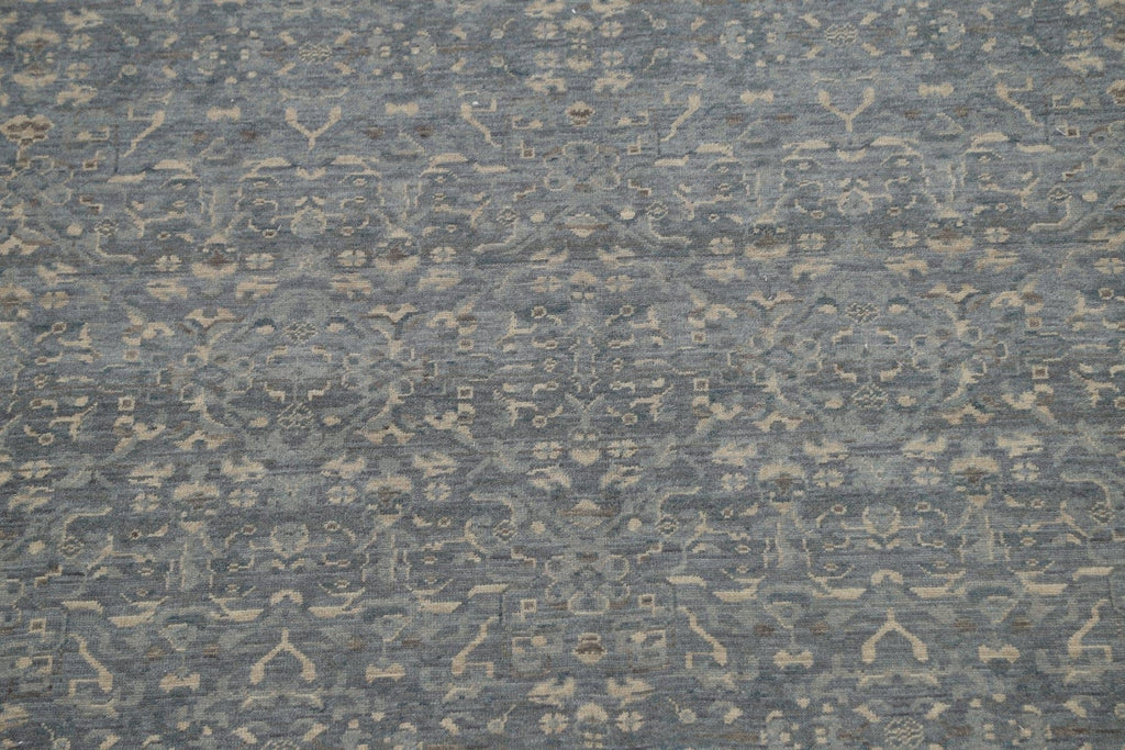 Silver Washed Ziegler Turkish Area Rug 9x12