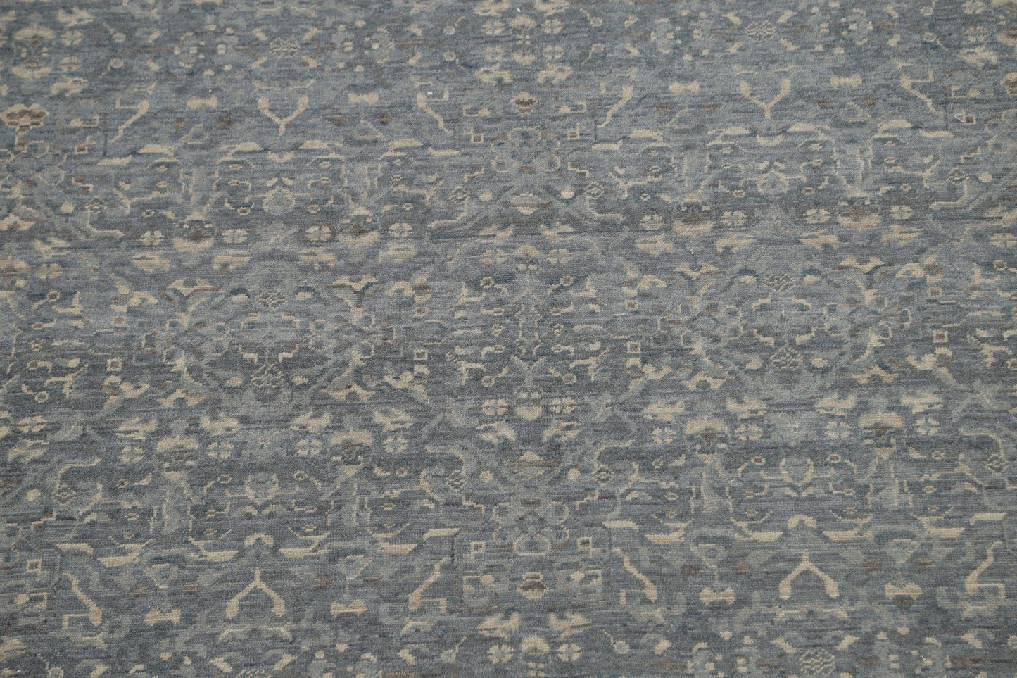 Silver Washed Ziegler Turkish Area Rug 9x12