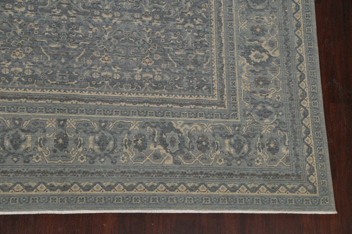 Silver Washed Ziegler Turkish Area Rug 9x12