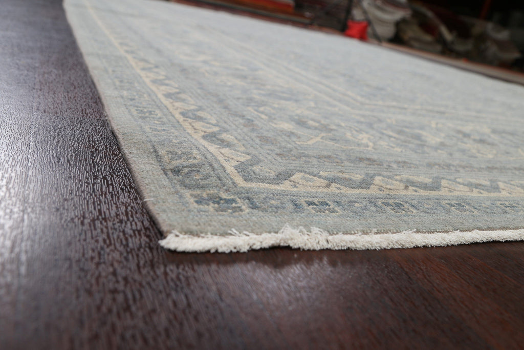 Silver Washed Ziegler Turkish Area Rug 9x12