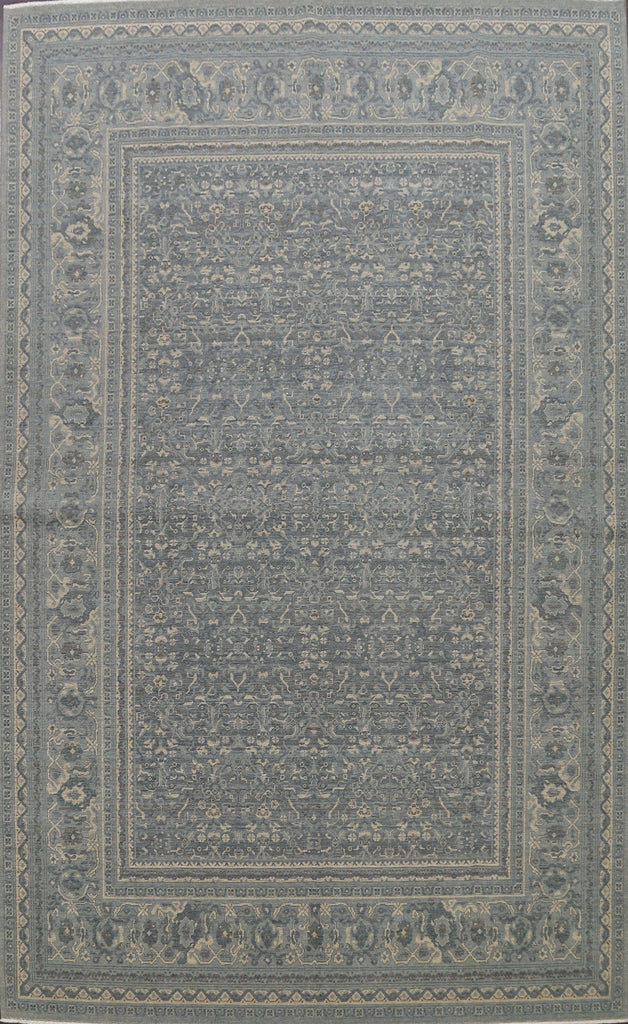 Silver Washed Ziegler Turkish Area Rug 9x12