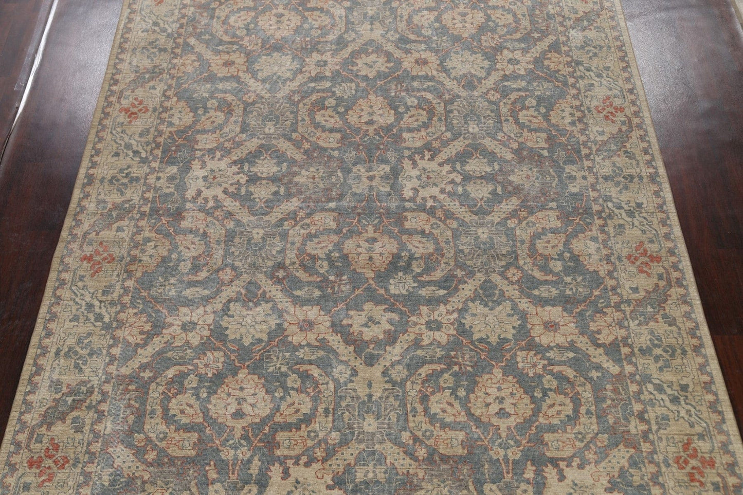 Silver Washed Ziegler Turkish Area Rug 9x12